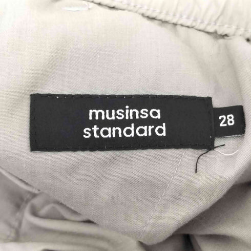 MUSINSA STANDARD}ナローベルト ナイロンカーゴパンツ レディース