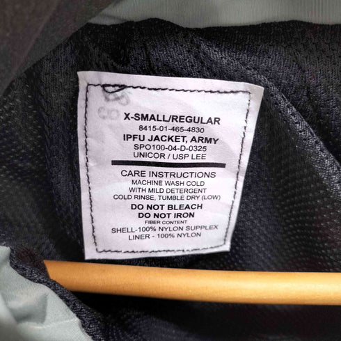 ユーエスアーミー U.S. ARMY 04年 UNICOR IPFU JACKET トレーニングジャケット メンズ X-SMALL/REGULAR