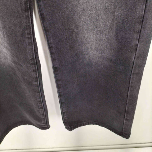 SANYE JEANS ウォッシュ加工 バギーデニムパンツ 韓国 STREET レディース L