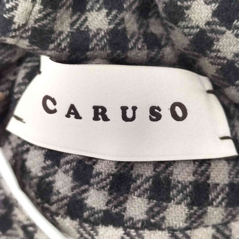 カルーゾ CARUSO GGM/CHK DBL CHESR メンズ