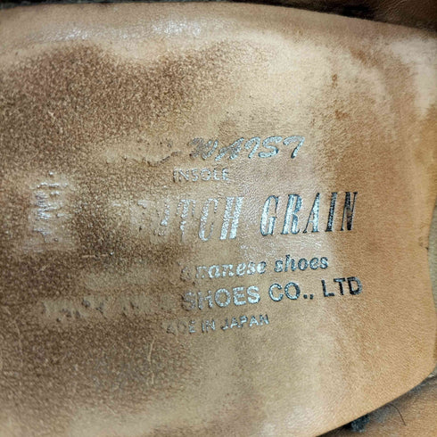 スコッチグレイン SCOTCH GRAIN スエードダブルモンクストラップシューズ メンズ JPN:26