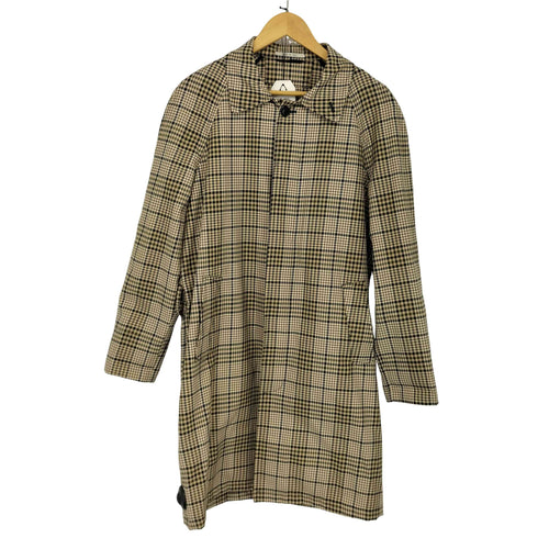 palto italia bartolomeo ベルテッド グレンプレイドコート メンズ EUR:46