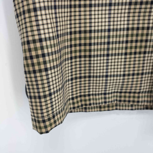 palto italia bartolomeo ベルテッド グレンプレイドコート メンズ EUR:46