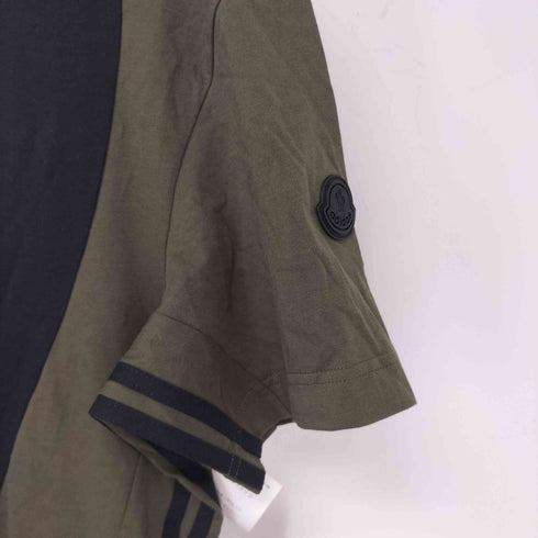 モンクレール MONCLER パネルデザイン クルーネックTシャツ メンズ import:M