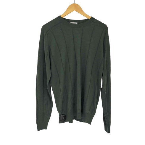 ジョンスメドレー JOHN SMEDLEY イングランド製 ストライプデザインニット メンズ JPN:L
