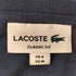 ラコステ LACOSTE ロゴパッチ 鹿の子ポロシャツ メンズ import:M