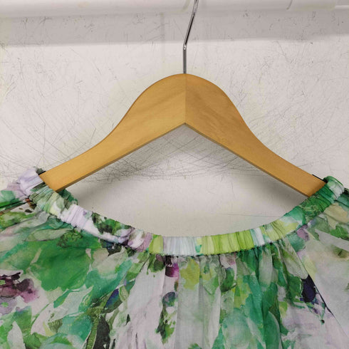 ピノーレ PINORE 花柄薄手ブラウス レディース
