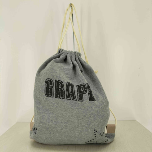 GRAPE グラフィックプリント ナップサック レディース