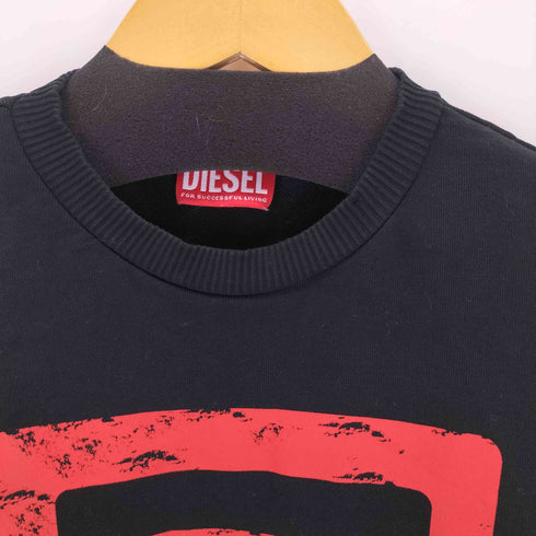 ディーゼル DIESEL ロゴプリントスウェットプルオーバー メンズ 16