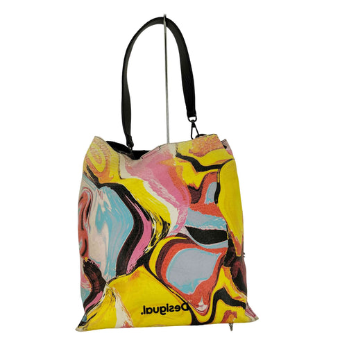 デシグアル Desigual 抽象的 マキシバケットバッグ レディース
