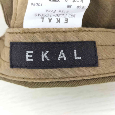 エカル EKAL 8パネルベースボールキャップ メンズ FREE