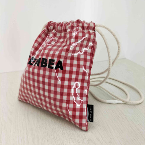 テンベアー TEMBEA ギンガムチェックショルダーバッグ レディース