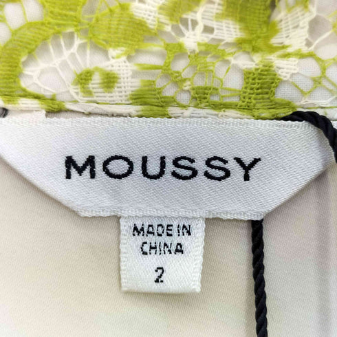マウジー moussy PRINTED LACE ドレス ロングワンピース レディース 2