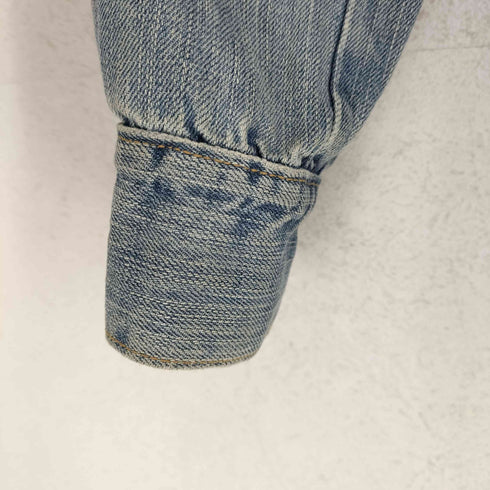 ギャップ Gap OLD 00S~ 両面刺繍デニムトラッカージャケット Y2K レディース XXS