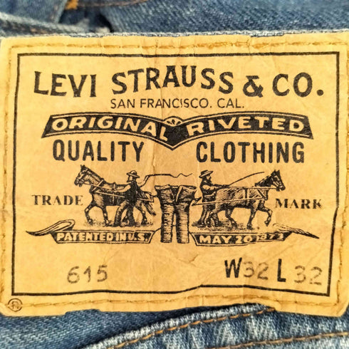 リーバイス Levis 42TALON オレンジタブ 615 デニムパンツ メンズ 32×32