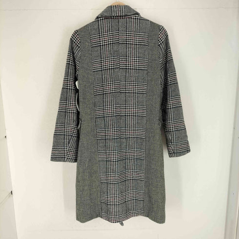 ギャップ Gap 千鳥格子 切り替えチェスターコート レディース import:XS