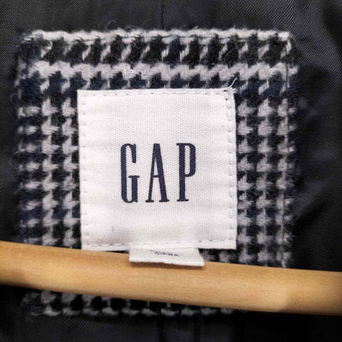 ギャップ Gap 千鳥格子 切り替えチェスターコート レディース import:XS