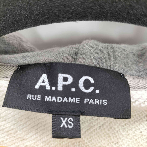 アーペーセー A.P.C. コットンジップアップパーカー メンズ JPN:XS