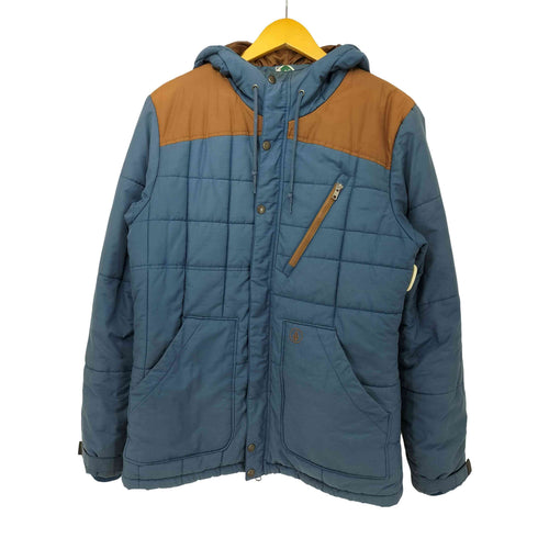 ヴォルコム VOLCOM outdoor フーデット中綿ジャケット メンズ import:M