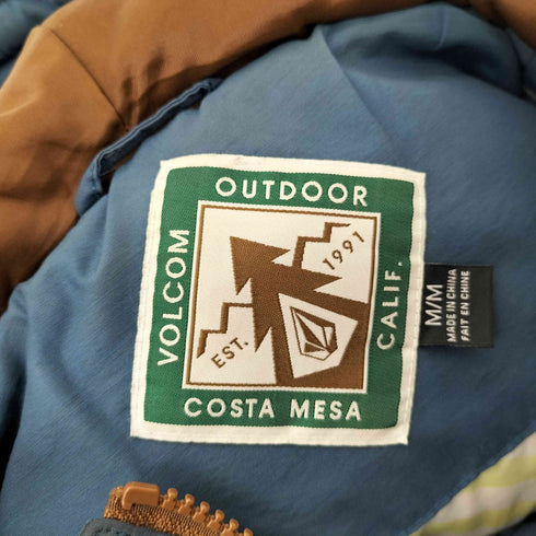 ヴォルコム VOLCOM outdoor フーデット中綿ジャケット メンズ import:M