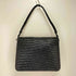 イヴサンローラン Yves Saint Laurent イントレチャート 型押しレザーショルダーバッグ vintage レディース