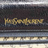 イヴサンローラン Yves Saint Laurent イントレチャート 型押しレザーショルダーバッグ vintage レディース
