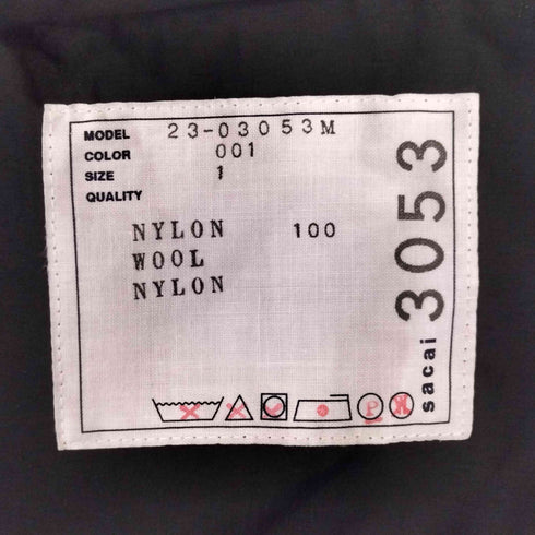 サカイ Sacai 23SS Nylon Bonding Hooded Blouson メンズ JPN:1