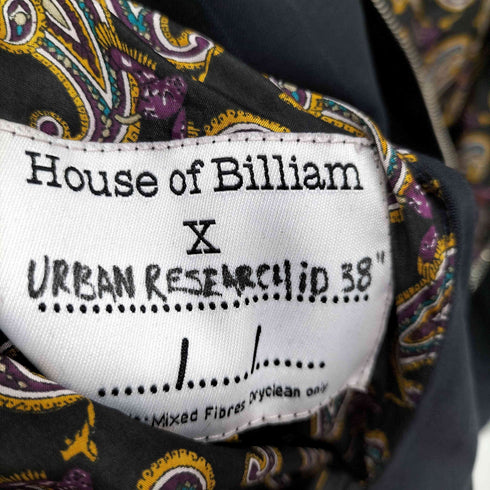 House of Billiam 総柄 リバーシブル ブルゾン メンズ