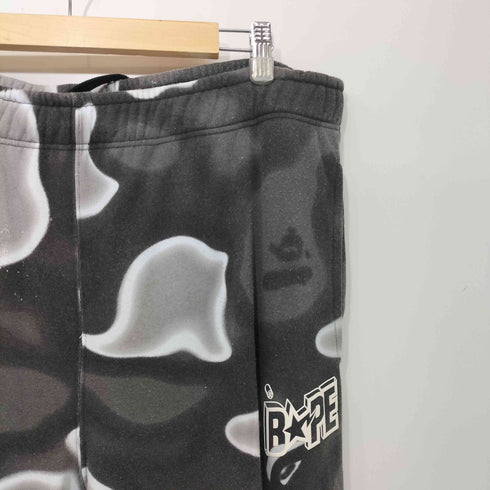 アベイシングエイプ A BATHING APE LIQUID CAMO BAPE STA SWEAT PANTS メンズ JPN:XXL