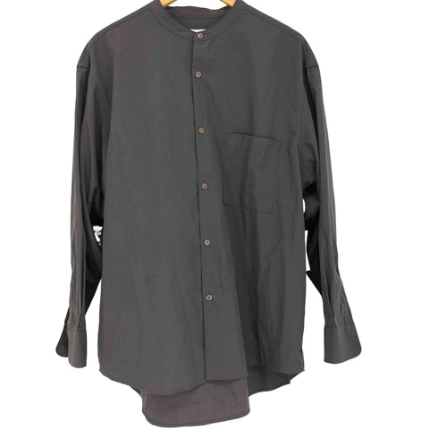 ウィム バイ リドム WYM LIDNM TENCEL BAND COLLAR SHIRT メンズ JPN:M