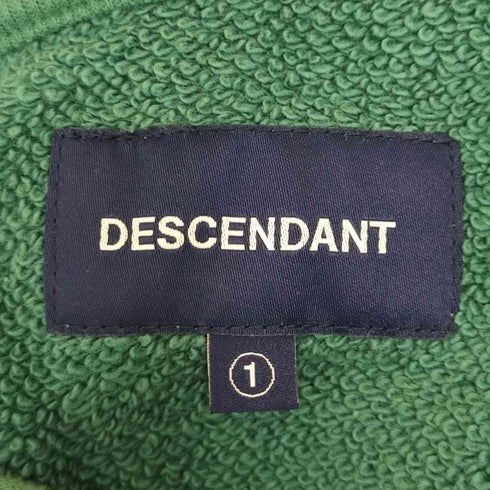 ディセンダント DESCENDANT ワンポイント刺繍プルオーバーパーカー メンズ JPN:1