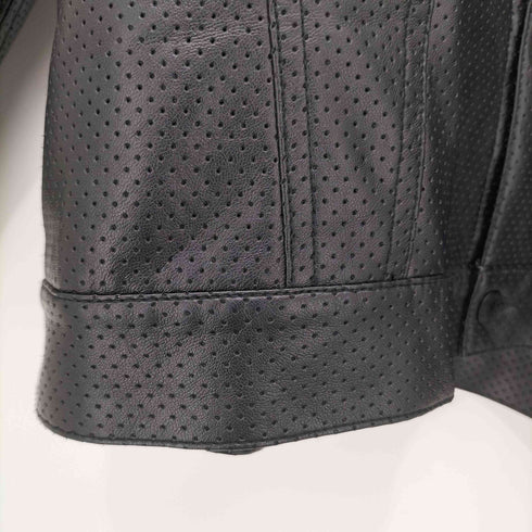 ブラックアイパッチ Black Eye Patch SCRIPT FAUX LEATHER JACKET メンズ import:XL
