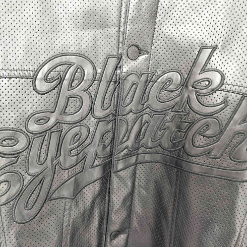 ブラックアイパッチ Black Eye Patch SCRIPT FAUX LEATHER JACKET メンズ import:XL