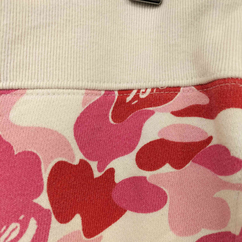 アベイシングエイプ A BATHING APE ABC CAMO SHARK SWEAT SHORTS メンズ L