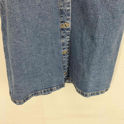 ザラ ZARA 半袖 デニムワンピース レディース import:L