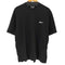 ブラックコムデギャルソン BLACK COMME des GARCONS 23SS スウォッシュロゴクルーネックS/S Tシャツ メンズ JPN:S