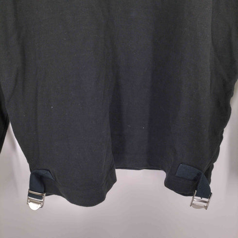 サカイ Sacai 23SS Nylon Twill Cotton Jersey Long Sleeve T-shirt メンズ JPN:1