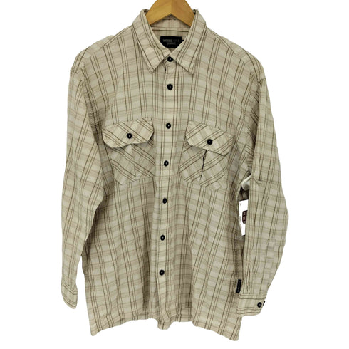 ミチコロンドン MICHIKO LONDON シアサッカー ロングスリーブシャツ メンズ JPN:L