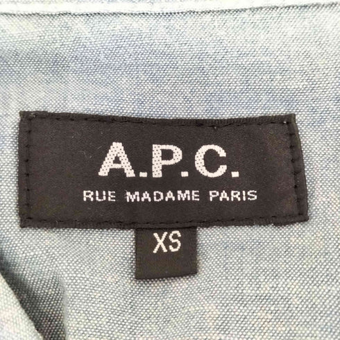 アーペーセー A.P.C. L/Sシャンブレーシャツ メンズ JPN:XS