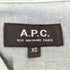 アーペーセー A.P.C. L/Sシャンブレーシャツ メンズ JPN:XS