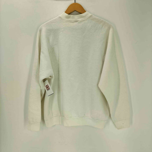 フルーツオブザルーム FRUIT OF THE LOOM 90-00S USA製 ブランク プルオーバー スウェット ラグラン コットンポリ メンズ import:XL