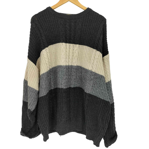News Clothing ボーダーニットセーター メンズ JPN:L