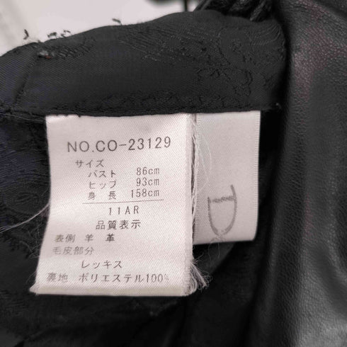 Dolce 本革 レザーコート レディース 11AR