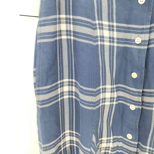 ポロラルフローレン POLO RALPH LAUREN ボタン付チェックフレアスカート レディース 6