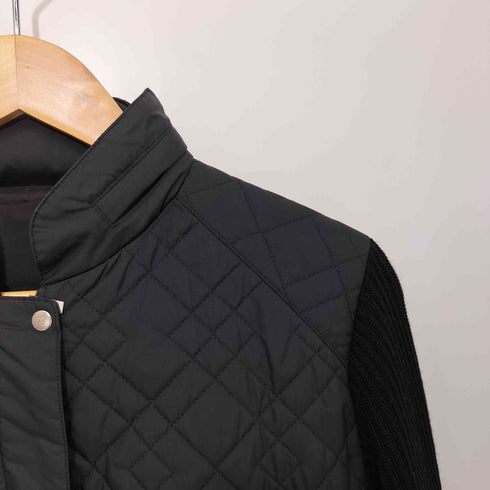 ジバンシィ GIVENCHY golf ニット切替 キルティングジャケット レディース import:M