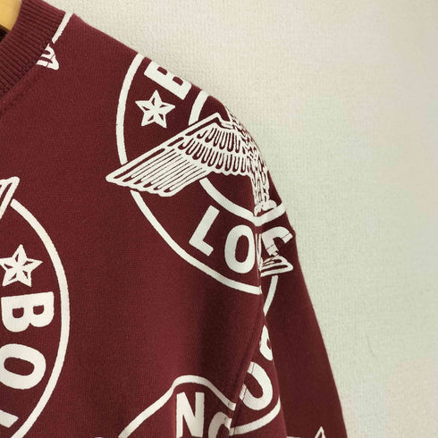 ボーイロンドン BOY LONDON KOREA ロゴプリント クルーネックスウェット メンズ import:M