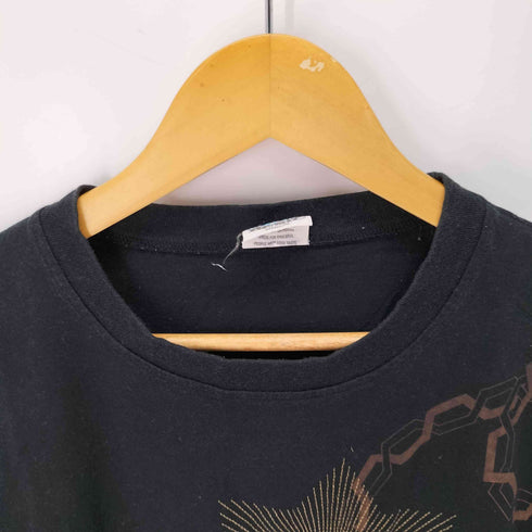 CHANGING PARTNER シングルステッチ 刺繍デザイン 半袖Tシャツ メンズ M