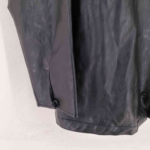 オオトロ OHOTORO Leather Shirt Jacket レディース FREE