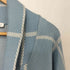 ザラ ZARA チェック柄ロングチェスターコート レディース import:L