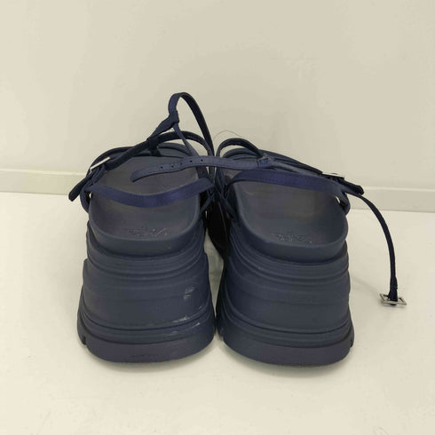 ザラ ZARA フラットフォーム ストラップサンダル レディース EUR:38